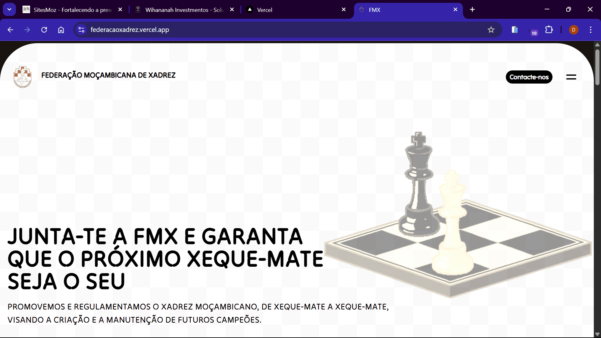 Landing da FMX (CANCELED)